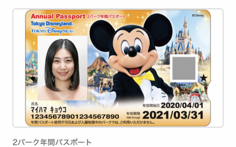 公開★新!年間パスポートの絵柄★戻ってきた実写のパスポート!!